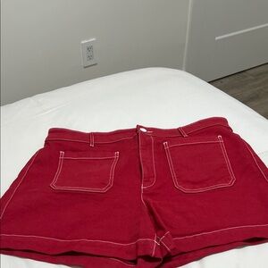 Loft  Palmer Women's Red Casual Shorts
